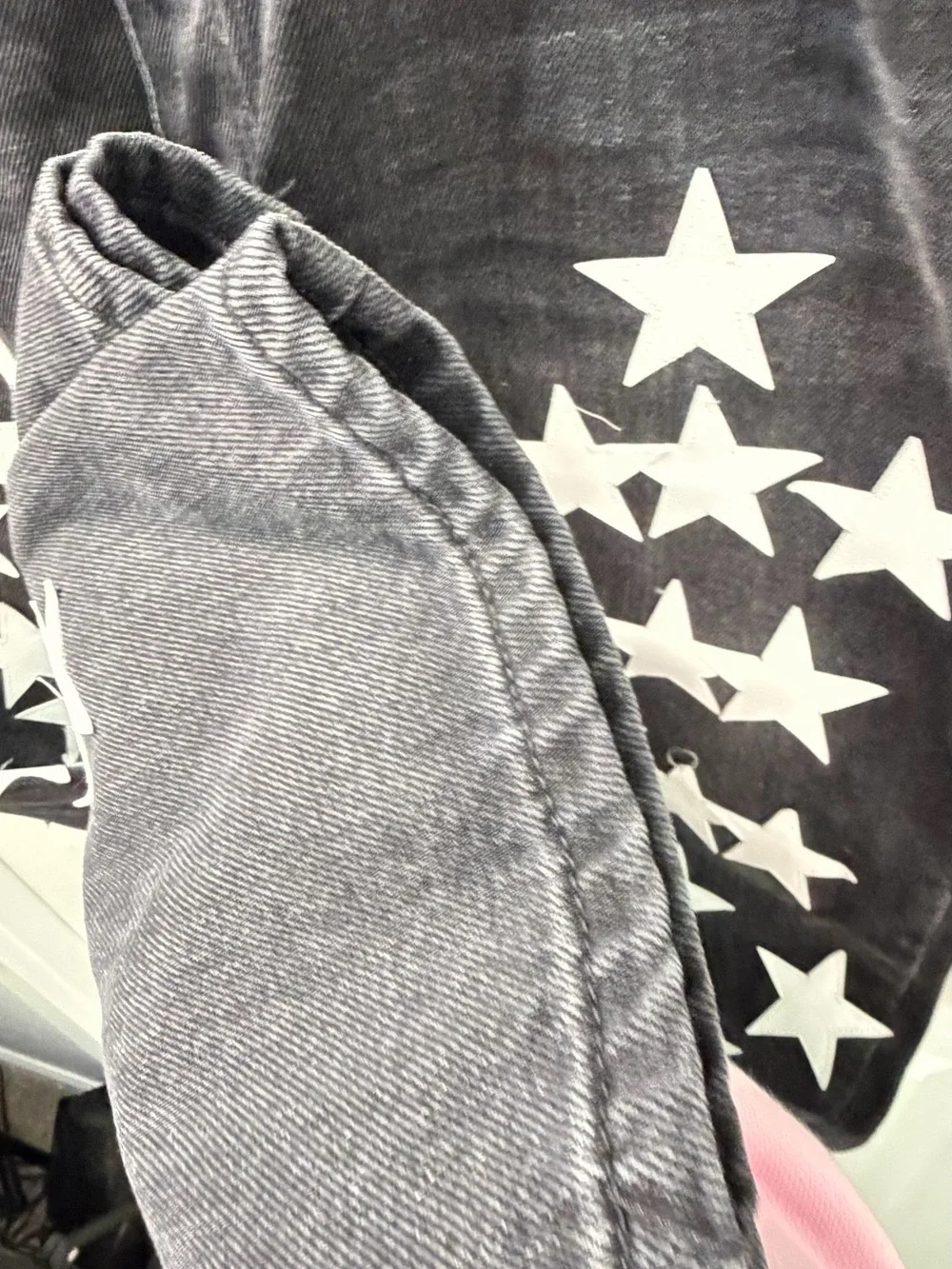 MNML black denim